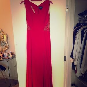 Marchesa Notte red evening dress size 6